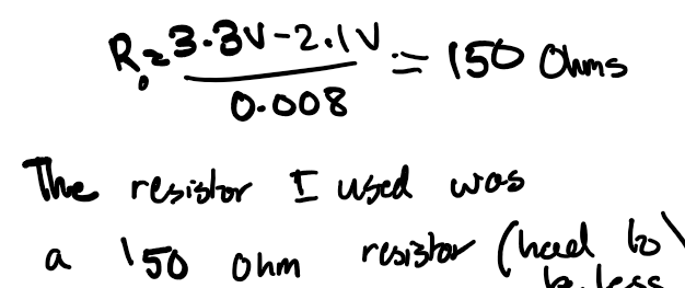 Segment resistor calculation